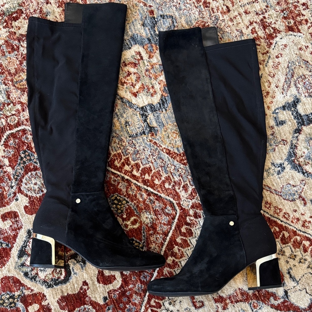 DKNY Suede Cora Boots